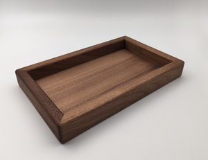 Plateau en bois forestier plateau de service tasse plateau à vaisselle bols présentoir servant hôtel serveurs plateaux par lametierartz - Product Image 3