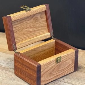 Best Quality Vintage Style Wooden Keepsake <b>Storage</b> <b>Box</b> with <b>Metal</b> Lock for Home Office or Gift Packaging Available for Sale - Product Image 1