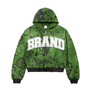 Sudadera con Capucha Extra Grande para Hombre, Estilo Fleece, con Estampado Digital Invernal Personalizado, Ropa Deportiva, Diseño de 2 Paneles, Prendas Básicas con Estilo - Product Image 6
