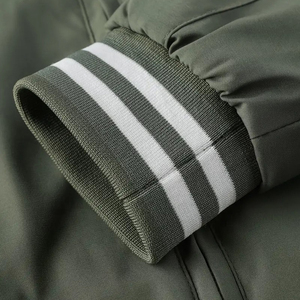 High Street Style Fashion <b>Varsity</b> <b>Jackets</b> Custom Logo <b>Plain</b> Dayed Wholesale Blank <b>Varsity</b> Winter <b>Jacket</b> - Product Image 4