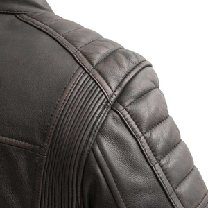 New Customized Design <b>Men</b> Canvas Leather <b>Jacket</b> Stand Collar High Street Custom Logo Label High Quality Winter <b>Jacket</b> - Product Image 3