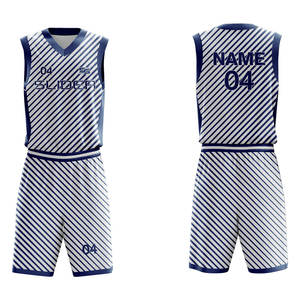 Juego de baloncesto impreso por sublimación de alta calidad, uniformes de baloncesto personalizados para hombres con alta calidad - Product Image 1