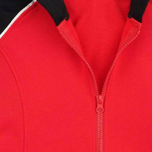 Sweats à capuche à fermeture éclair personnalisés pour hommes couleur unie couleur unie vêtements de course décontractés à motif régulier fabrication de vêtements lourds - Product Image 6