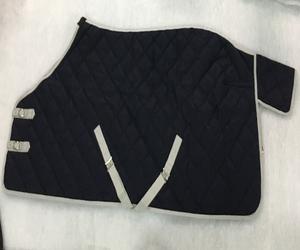 Cobertor para Cavalo em Verde Marinho e Roxo, Personalizado, Respirável, para Estábulo, Cobertor de Inverno para Equinos, Kanpur, Índia - Product Image 5