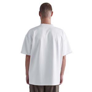 Camisetas de Diseño Personalizado para Hombre, Camiseta Lisa, Estilo Urbano, Cuello Redondo Extra Grande, Camiseta de Algodón Grueso para Hombre - Product Image 5