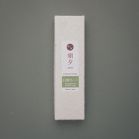 Incienso Asayu de Sándalo y Salvia Blanca, Mezcla Tradicional Japonesa de Alta Calidad, 100% Natural, Sin Bambú, para Meditación en Templos