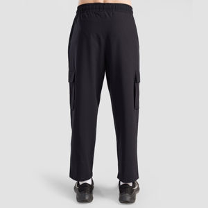 กางเกงวอร์มลำลองแบบยูนิเซ็กซ์ ผ้าฝ้าย ระบายอากาศได้ดี สีพื้น ย้อมสีเรียบง่าย เหมาะสำหรับใส่เล่นกีฬา เอวกลาง ทรงขาตรง สีดำ สไตล์สตรีทแวร์ - Product Image 6