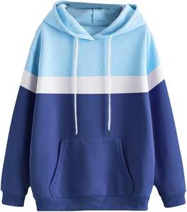 Sudadera con capucha unisex de gran tamaño y peso pesado, de algodón de alta calidad con Sudadera con capucha Bordado de lana y hombros caídos, estampado de invierno para hombre - Product Image 3