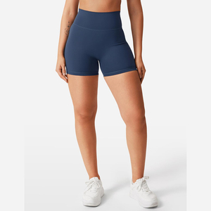 2025 <b>Women's</b> Sporty Squat Proof <b>Biker</b> <b>Shorts</b> Solid Color Gym <b>Shorts</b> for Beach Sports Running Comfortable <b>Biker</b> <b>Shorts</b> - Product Image 1