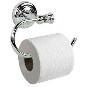 Portarrollos de Papel Higiénico de Pared con Diseño de Anillo Estilo Fundición para Uso en Baños de Hogar y Hotel - Product Image 1