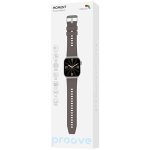 Reloj Inteligente Proove <span class=keywords><strong>Moment</strong></span> con Pantalla Táctil, Monitor de Oxígeno en Sangre, Frecuencia Cardíaca, Pulsera Inteligente para Deportes al Aire Libre para Hombres y Mujeres - Product Image 4
