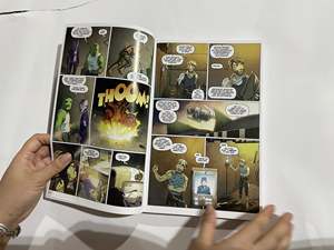 Servicio de Impresión de Cómics Personalizados, Novela Gráfica, Folleto a Todo Color, OEM, ODM - Product Image 3