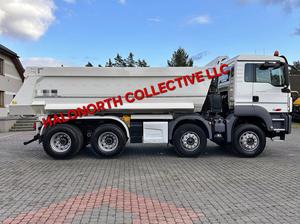 Camion benne basculante MAN TGS 35.460 8x4 d'occasion à vendre, Euro 3 Diesel, conduite à gauche, moteur diesel robuste - Product Image 2