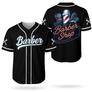 Maillots de baseball sublimés personnalisés 100% maillots légers en polyester avec manches raglan et protection UV - Product Image 5