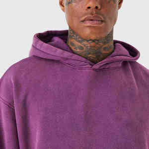 Nouveau design de meilleures ventes de sweats à capuche délavés à l'acide pour hommes bas quantité minimale de commande vente en gros de sweats à capuche délavés à l'acide pour hommes - Product Image 1