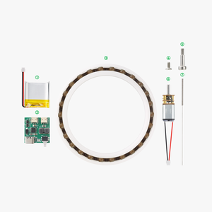 Kit de Herramientas Eléctricas para Café WDT-K013, Tamper y Distribuidor de Espresso Reutilizable de Madera y Plástico para Barista, para Café en Polvo - Product Image 1