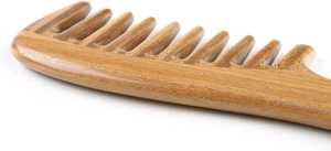 แปรงทำความสะอาดมือถือทำจากไม้จันทน์หอมเป็นมิตรกับสิ่งแวดล้อม พร้อมหัวหวีไม้ไผ่สำหรับดูแลหนังศีรษะและเส้นผม - Product Image 5