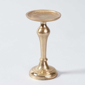 Vente directe d'usine moderne cuivre plaqué métal bougeoir à la main lanterne de table pour bougeoir de sol décoratif - Product Image 2