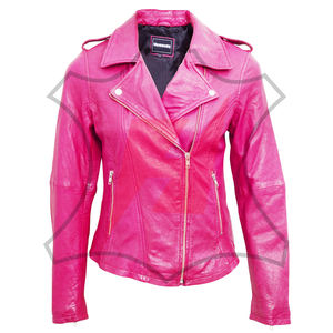 Chaqueta de Cuero para Mujer de Alta Calidad, Color Personalizado, Mejor Precio, Hecha a Medida, Corte Regular, Nuevo Diseño - Product Image 1