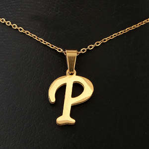 Women's Alphabetic <b>Locket</b> Set - Gold - Product Image 2