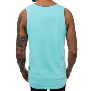 Nouveauté Meilleure qualité supérieure de musculation Logo personnalisé Mode 100% coton tricoté décontracté Couleur unie Rapide Débardeur pour homme - Product Image 2