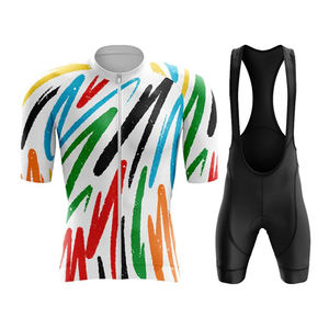 Uniforme de ciclismo para hombre de la mejor calidad, recién llegado, conjunto deportivo, transpirable, 100% poliéster, logotipo personalizado, gran oferta, venta al por mayor - Product Image 4