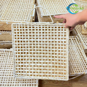 Paniers de rangement en bambou naturel durables et polyvalents Panier de rangement de fruits Panier cadeau vietnamien pour l'organisation et la décoration - Product Image 2