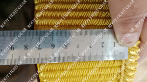 แผ่นปักประดับไหล่สำหรับพิธีการบุรุษ คุณภาพพรีเมียม ผ้าฝ้าย 100% พร้อมพู่ห้อย ตกแต่งด้วยงานปัก เหมาะสำหรับทุกฤดูกาล ใช้กับชุดยูนิฟอร์มแฟชั่น - Product Image 4