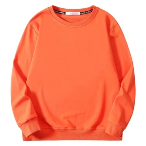 Sudaderas de cuello redondo lisas personalizadas, sudaderas de cuello redondo de gran tamaño para hombres y mujeres - Product Image 2