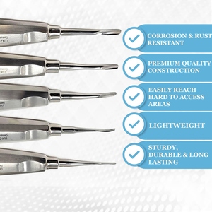 ชุดเครื่องมือผ่าตัดสำหรับถอนฟัน5ชิ้น - Product Image 2