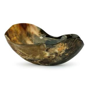 Bol en corne de buffle fait à la main, écologique, luxueux, classique, décoratif, bols de service pour fruits, biscuits, collations, Noël, vacances - Product Image 2