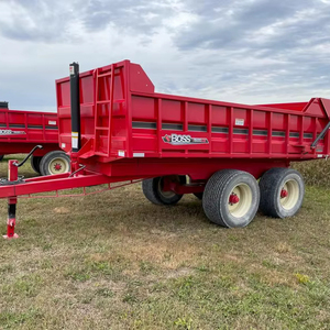 รถพ่วงบรรทุกสำหรับฟาร์ม 5 ตัน รถดั๊มพ์สำหรับฟาร์ม รถพ่วงแบบ Tandem สำหรับรถแทรกเตอร์ขนาดเล็ก รถพ่วงสำหรับฟาร์มขนาดเล็กสำหรับขาย - Product Image 1