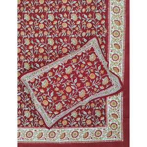 Classic Floral <b>Pattern</b> Percale Cotton Double Bedsheet Pillow Covers 3pcs Set Comfortable <b>Fitted</b> <b>Sheets</b> for Home Use 90 108 - Product Image 1