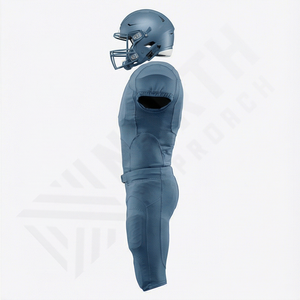 Uniforme de Fútbol Americano Personalizado con Diseño Único al Mejor Precio, Uniforme de Equipo de Rendimiento de Manga Corta, Transpirable y de Calidad Duradera - Product Image 3