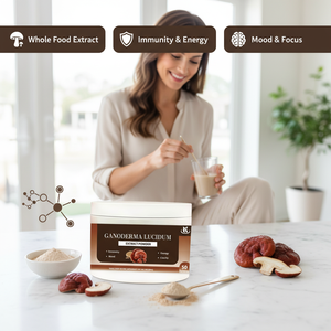 אבקת תמצית פטריית ריישי אורגנית (גנודרמה לוסידום) - Product Image 5