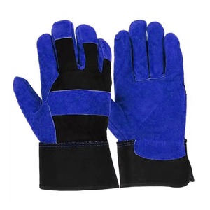 Vente en gros de gants de gréeur en cuir Gants de sécurité Gants de soudage en cuir à poignets amples et respirants - Product Image 5