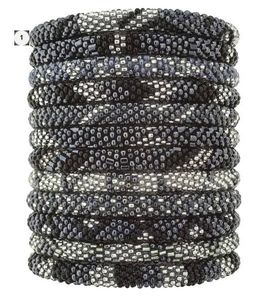 Venta caliente pulseras de cuentas de vidrio hechas a mano en Nepal joyería religiosa de moda para mujer con piedras de perlas - Product Image 1