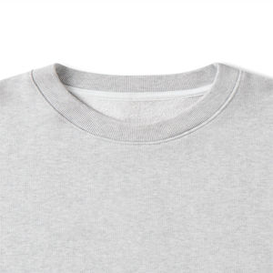 Logo personnalisé OEM Hommes Polaire Ras Du Cou Sweat Poids Lourd Coupe Ample Doux Surdimensionné Pull Sweatshirts - Product Image 3