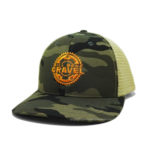 Sombreros de camionero de camuflaje Gorra de camionero con bordado plano personalizado OEM Gorras deportivas de alta calidad Nueva llegada Verano - Product Image 1