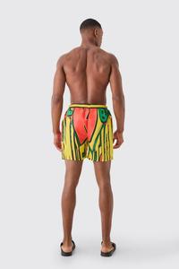 <b>Men's</b> Summer Beach Swim Shorts Plus Size Printed Waterproof Swim <b>Trunks</b> Eco-Friendly Solid Pattern Swimming Beach Shorts <b>for</b> <b>Men</b> - Product Image 5