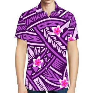 Chemise manches courtes pour homme de Papouasie-Nouvelle-Guinée Top noir Bas rouge Jaune Oiseau Drapeau Motif Tribal Top décontracté - Product Image 3
