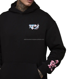 Nouveau modèle 2026 Sweat à capuche de moto blindé avec rembourrage amovible et grand logo imprimé pour jeunes motards - Product Image 2