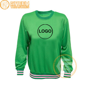 อัลฟ่าแบบกำหนดเอง |   เสื้อสเวตเชิ้ตผ้าฝ้ายคอตตอนฟลีซปักลายสำหรับฤดูหนาว คุณภาพสูง สไตล์กรีก สำหรับผู้หญิง น้ำหนัก 500 กรัม - Product Image 1