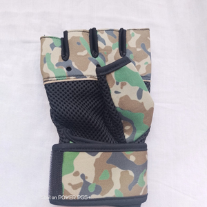 Gants de boxe rembourrés en gel élastique en néoprène avec logo personnalisé, enveloppement intérieur des mains, gants en néoprène rembourré de gel - Product Image 6