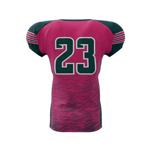 2025 meilleure vente uniforme de Football américain grande taille respirant nom de l'équipe imprimé bas quantité minimale de commande nouveauté Style - Product Image 3