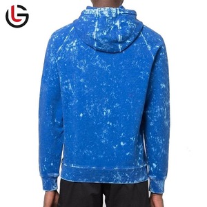 Sudadera con Capucha para Hombre, Personalizada 2025, de Felpa Gruesa, Lavado Ácido, Hombros Caídos, Transpirable, Secado Rápido, 100% Algodón, Invierno, Servicio OEM - Product Image 2