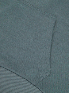 TOPSHOW Sweat à capuche personnalisé 450 500 GSM en molleton 100% coton patchwork surdimensionné coupe régulière hommes lavage à l'acide solaire - Product Image 3