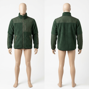 Chaqueta de Trabajo de Forro Polar Grueso de 320 GSM, Color Gris Carbón, con Capucha, Impresión Personalizada, Logotipo Bordado, para Invierno, Senderismo y Camping - Product Image 6