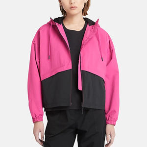 2025, venta al por mayor, chaqueta cortavientos personalizada para mujer, cortavientos de punto impermeable de talla grande con características transpirables - Product Image 2