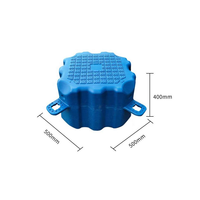 Plateforme flottante en plastique HDPE pour sports nautiques en plein air, ponton, quai, bouée, fabriqué à Shanghai, bonne qualité, livraison rapide